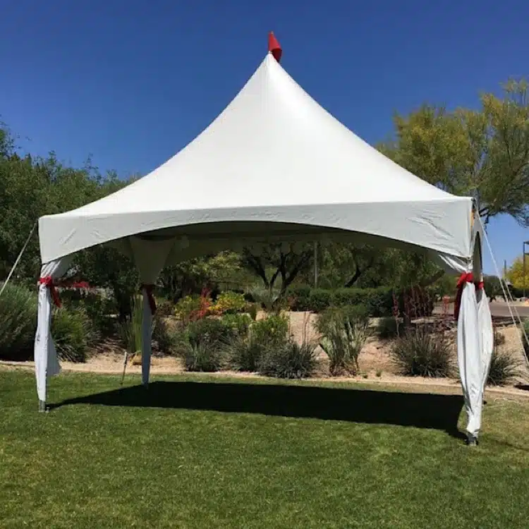 10x20 High Peak Frame Tent / Canopy rental in Central Florida