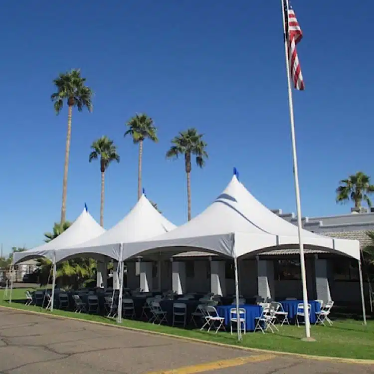 20x60 High Peak Frame Tent / Canopy rental in Central Florida